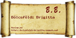 Bölcsföldi Brigitta névjegykártya